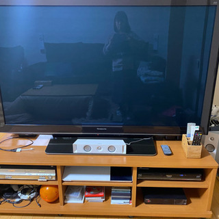 成約済】65型パナソニックプラズマテレビ＋テレビ台セット ...