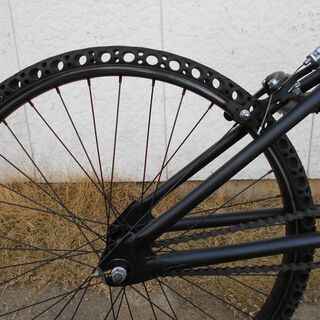 RUN EASY BMX風バイク 24インチ ノーパンクタイヤ