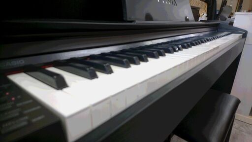 電子ピアノ CASIO カシオ privia プリヴィア PX-735BK 2012製 動作品