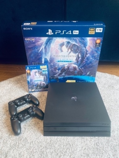 [美品] [未使用品あり] PlayStation4 pro 1TB CUHJ-10032
