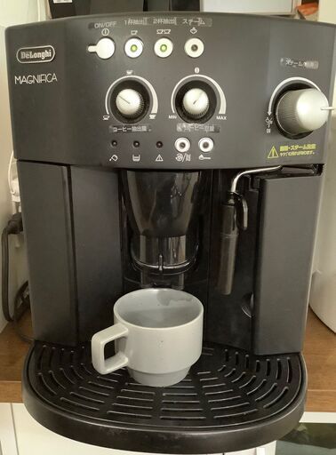デロンギ　全自動コーヒーマシン　ESAM1000SJ　やや難あり（おそらく抽出ユニット故障）