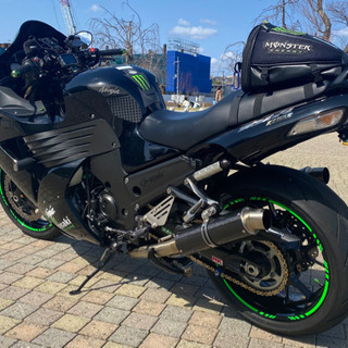 1番センター 大型バイク カワサキKawasaki ZZR1400 ZX14 モンスター仕様
