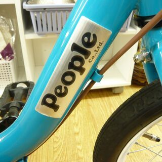 People ケッターサイクル 子供用自転車 14インチ 青 People ピープル ケッターサイクル 14インチ YGA312