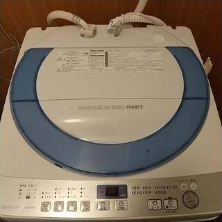 商談済 / シャープ 全自動洗濯機 ES-GE70R-A