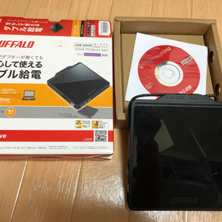 【ネット決済】Buffalo USB 2.0対応　ポータブルDV...