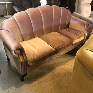 JF01696 シェルソファ　ピンク