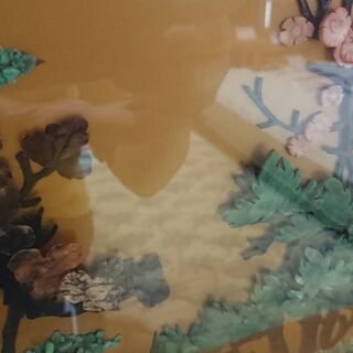 玉石画｜屏風｜４連パーテーション