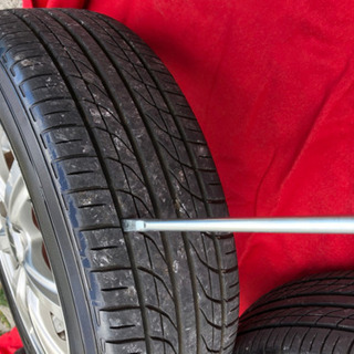 国産タイヤ4本セット❗山あり!!アルミホイール付き!!