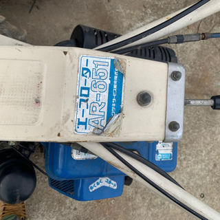 決まりました　Kawasaki 耕運機