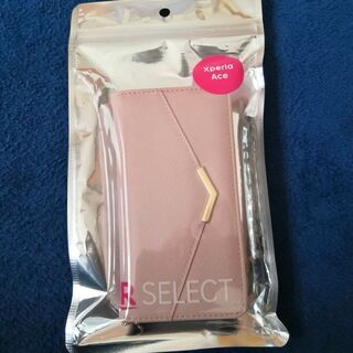 【新品未開封】最終価格 Xperia Ace 手帳型ケース ピンク 