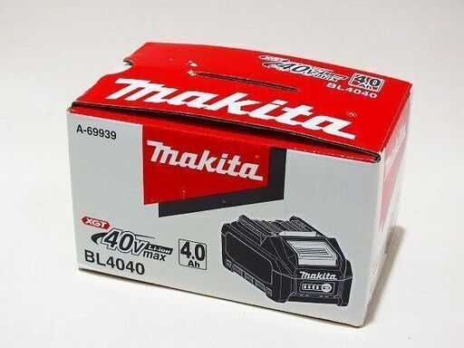 【苫小牧バナナ】新品未使用品 マキタ/MAKITA 40Vmax 4.0Ah リチウムイオンバッテリー BL4040 インパクトドライバーに！②♪