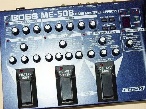 苫小牧バナナ】BOSS/ボス ベース用 マルチ・エフェクター Bass