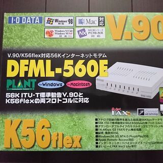 I・O DATA　インターネットモデム　DFML-560E（ジャ...