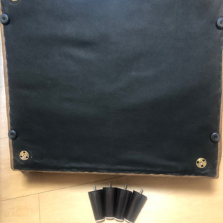 L字型ソファー　レザーテックス製　