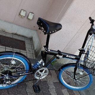 Animato]BRACKBIRD(ブラックバード)20吋 リヤサス付き折り畳み自転車 