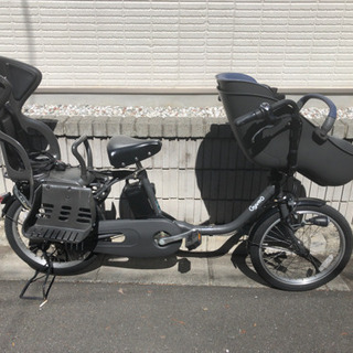 美品 パナソニック ギュットクルーム EX 2019年 12ah 3人乗り 20インチ 現行モデル 電動自転車　新入園　送迎