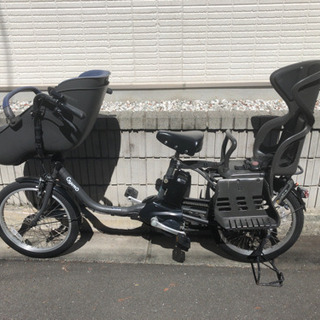 美品 パナソニック ギュットクルーム EX 2019年 12ah 3人乗り 20インチ 現行モデル 電動自転車　新入園　送迎