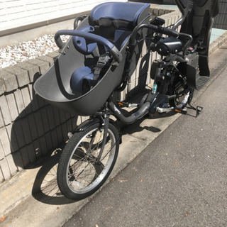 美品 パナソニック ギュットクルーム EX 2019年 12ah 3人乗り 20インチ 現行モデル 電動自転車　新入園　送迎