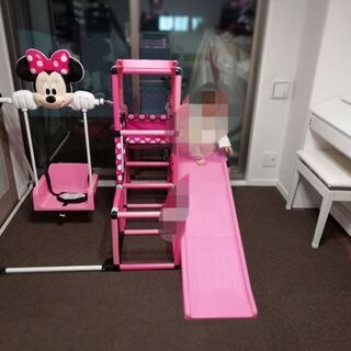 トイザらス限定ミニーとあそぼう！おりたたみロングスロープ