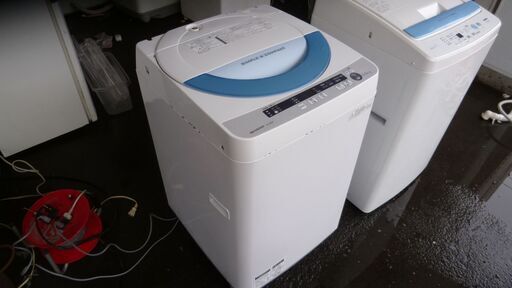新生活 2015年製 5.5kg 洗濯機 ES-GE55P SHARP 札幌 リサイクルショップ ゴリラへ花束 南区 澄川