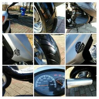 優れたエンジン。 ヤマハ（JOG）SA36J。 フロントブレーキパッドは新品