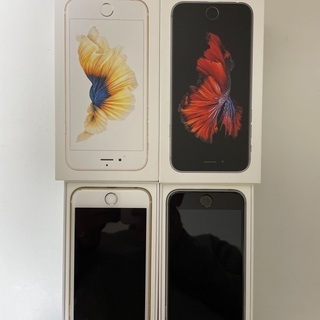 【ネット決済】iPhone.6s.SIMフリー2台セット