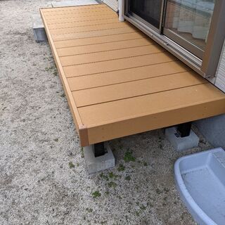 【購入者様決定しました】ウッドデッキ