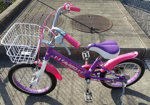 美品★子供用自転車★16インチ★補助輪あり★女の子