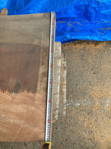 欅 ケヤキ 天板 テーブル用 418×ＭAX79㎝前後×板厚4.3前後（仕上り）