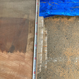 欅 ケヤキ 天板 テーブル用 418×ＭAX79㎝前後×板厚4.3前後（仕上り）