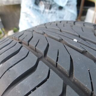 日産純正　キューブなど　アルミホイール＋ほぼ新品タイヤ　175/60R15　4本