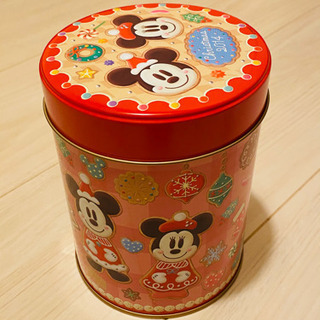 ディズニー　2014クリスマスお菓子の缶
