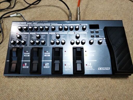 BOSS ME-80 ＊＊未使用に近い＊＊ BOSS ME-80】アダプター付き