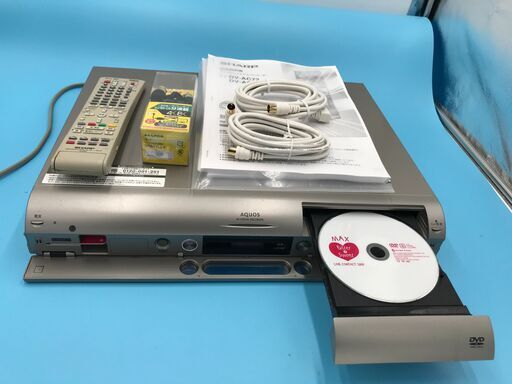 【稼働良品】DVDレコーダー SHARP 『基本送料無料』