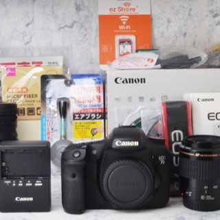 名機○Wi-Fi転送○1800万画素○付属品ほぼ完備○キャノン EOS 7D 1ヶ月