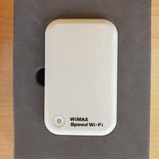 WiMAX Speed WiFi モバイルルーター  ほぼ新品