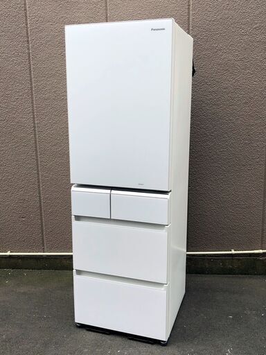 ㊳【6ヶ月保証付】美品 パナソニック 426L 5ドア冷蔵庫 NR-E430GV【PayPay使えます】