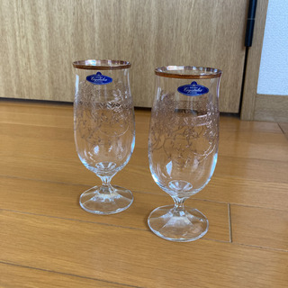 【未使用】BOHEMIA ボヘミアグラス ペアグラス ガラス