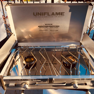 UNIFLAME ツインバーナーセット（ユニフレーム ）お引取り可能な方