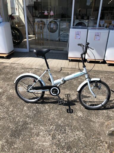 折畳自転車‼　防犯登録できます。