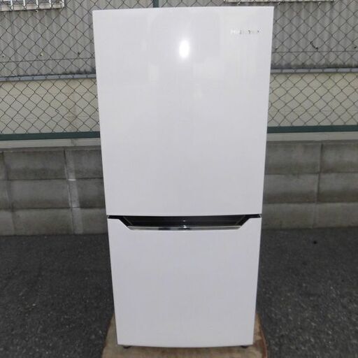 JMR0172)Hisense/ハイセンス 2ドア 冷凍冷蔵庫 HR-D1302 2019年製 130L 中古品・動作OK♪【取りに来られる方限定】