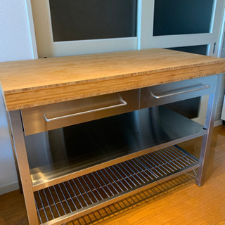 IKEA イケアステンレス 作業台