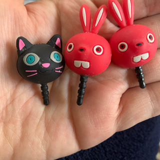 イヤホンジャックカバー 猫パンチ 富山のおもちゃの中古あげます 譲ります ジモティーで不用品の処分