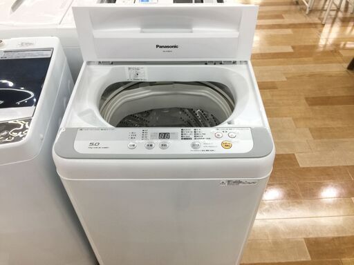 安心の6ヶ月保証付き！Panasonic 全自動洗濯機5.0kg【トレファク岸和田】