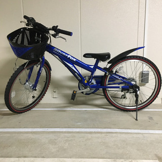 C.Dream(シードリーム) シルバーフォックス SF26-H 22インチ 子供自転車 ブルー