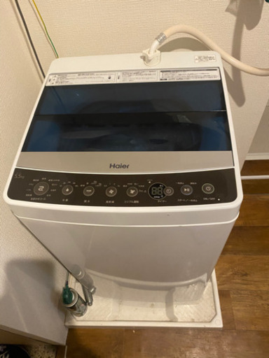 2017製　Haier JW-C55A  美品　引っ越しと伴い洗濯機をお譲り致します。