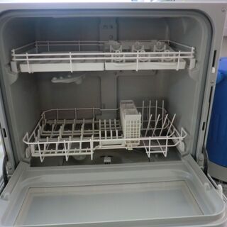 【中古品】Panasonic/パナソニック　食洗機/食器乾燥機/食器洗い乾燥機　NP-TH1　シャンパンゴールド　2018年製