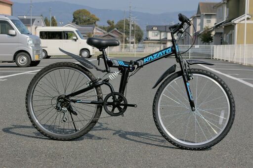 新品　KAZATO　２６インチマウンテンバイク　折畳自転車　汚れ傷あり　メーカー保証付き