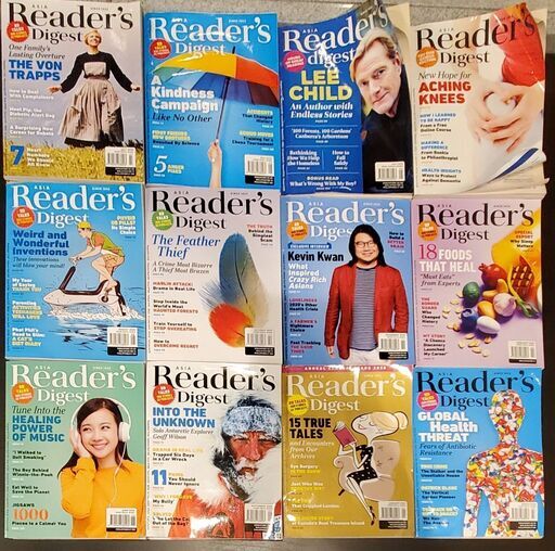 英語学習用にいかがでしょう！　Reader’ｓ Digest（英雑誌）セット