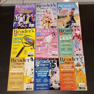 英語学習用にいかがでしょう！　Reader’ｓ Digest（英雑誌）セット